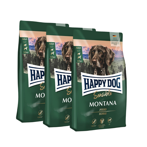 Bild von Happy Dog -  Sensible Montana - 3x 4 kg