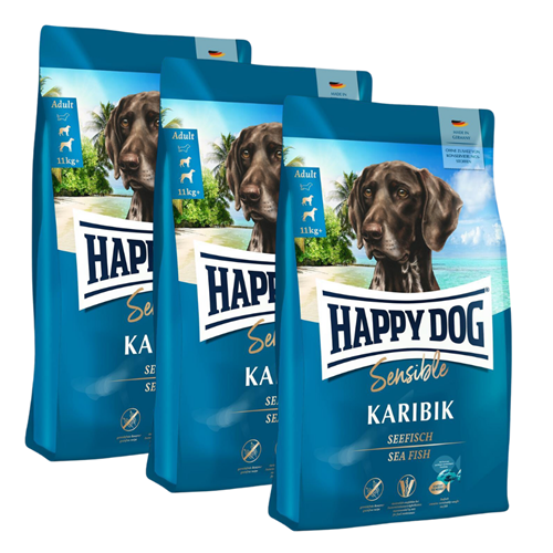 Bild von Happy Dog - Sensible Karibik - 3x 1 kg