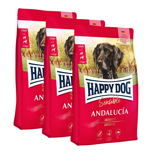 Bild von Happy Dog - Sensible Andalucía - 3x 1 kg