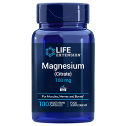 Bild von Life Extension - Magnesium (Citrate) - 100 Kapseln