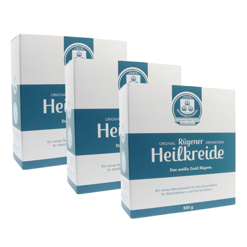 Bild von MeraSan - Original Rügener Dreikronen-Heilkreide - 3x 500 g