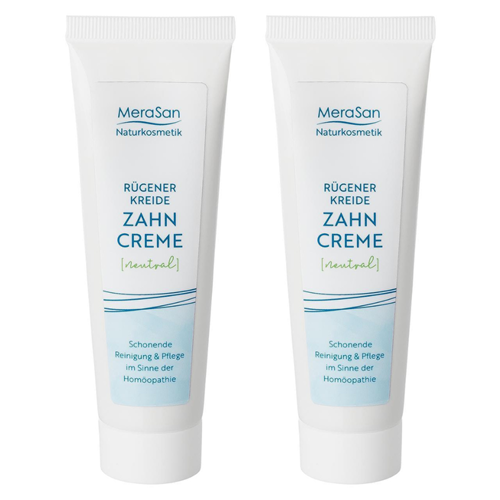 Bild von MeraSan - Kreidezahncreme neutral - 2x 50 ml