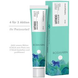 Bild von UMIDO - Fußcreme mit Rosmarin-Extrakt - 4 x 45 ml