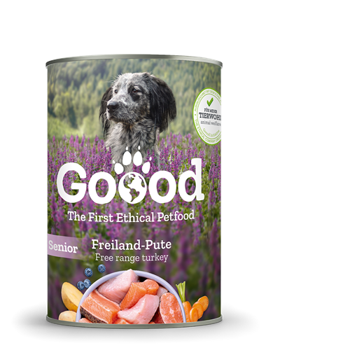 Picture of Goood - Senior - Freiland-Pute - Nassfutter - 6 x 400 g
