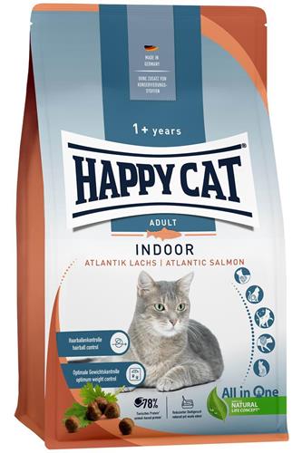 Bild von Happy Cat - Indoor Adult Atlantik Lachs - Trockenfutter - 4kg