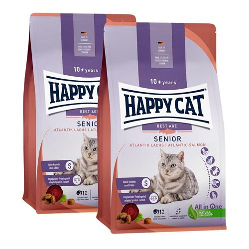 Picture of Happy Cat - Senior Atlantik Lachs - 2x 4kg