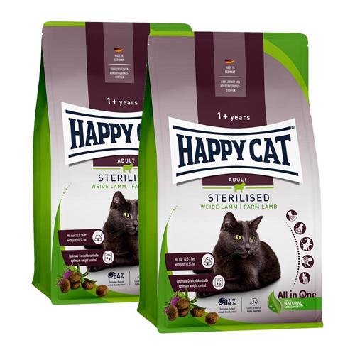 Bild von Happy Cat - Sterilised Adult Weide-Lamm - Trockenfutter - 2 x 10kg