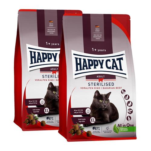 Bild von Happy Cat - Sterilised Adult Voralpen-Rind - Trockenfutter - 2 x 10kg
