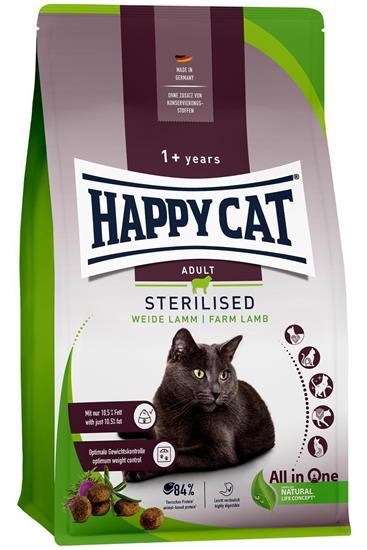 Bild von Happy Cat - Sterilised Adult Weide-Lamm