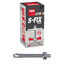 Show details for TOX S-Fix Plus - Bolzenanker M10 x 120/40+53 mm - Verzinkt - 25 Stück Picture of TOX S-Fix Plus - Bolzenanker M10 x 120/40+53 mm - Verzinkt - 25 Stück