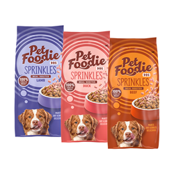 Bild von PetFoodie - Sprinkles Dog Lamm + 2x Sprinkles Dog Rind + Sprinkles Dog Ente - 4x 300g