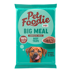 Bild von PetFoodie - Big Meal Dog Rinderpansen - Single Protein - 8x 400g