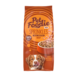 Bild von PetFoodie - Sprinkles Dog Rind - 10x 300g