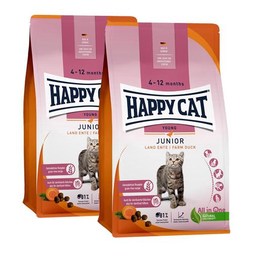 Bild von Happy Cat - Young Junior Land-Ente - 2x 1,3g