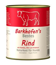 Bild von Barkhofen Tiernahrung - Naturkost für Hunde - Rind
