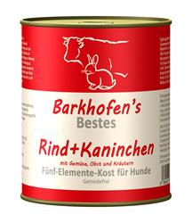 Bild von Barkhofen Tiernahrung - Naturkost für Hunde - Rind + Kaninchen