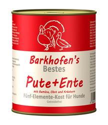 Bild von Barkhofen Tiernahrung - Naturkost für Hunde - Pute + Ente