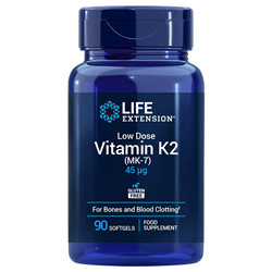 Bild von Life Extension - Low-Dose Vitamin K2 (MK-7) 45 mcg - 90 Softgels