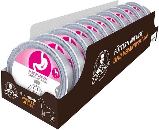 Bild von Dr. Link® Spezial-DIÄT für Hunde - 10x125g Magen-Darm | Gastro-Intestinal Pute | Nassfutter für Hunde