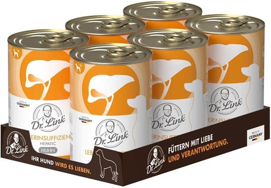 Bild von Dr. Link® Spezial-DIÄT für Hunde -  6x400g Leberinsuffizienz | Hepatic Huhn