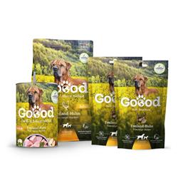 Bild von Goood - Adult - Freiland-Huhn Probierset - 300g Trockenfutter, 400g Nassfutter, 2x 100g Snack