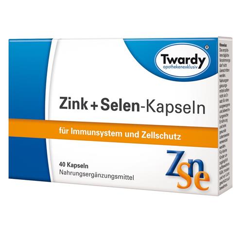 Bild von Astrid Twardy Zink + Selen-Kapseln für Immunsystem und Zellschutz - 40 Kapseln