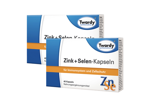 Bild von Astrid Twardy Zink + Selen-Kapseln für Immunsystem und Zellschutz - 2x40 Kapseln