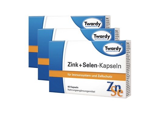 Bild von Astrid Twardy Zink + Selen-Kapseln für Immunsystem und Zellschutz - 3x40 Kapseln
