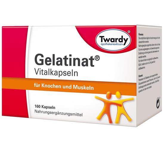 Bild von Astrid Twardy - Gelatinat Vitalkapseln - 160 Kapseln