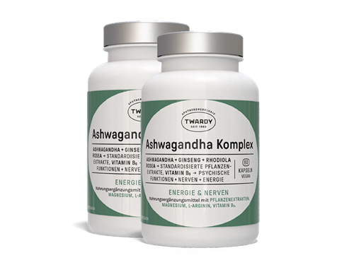 Bild von Astrid Twardy - Ashwaganda Komplex - 2x 60 Kapseln