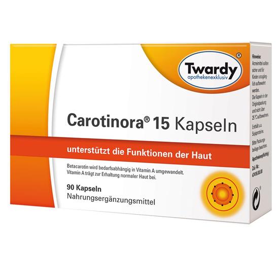 Bild von Astrid Twardy - Carotinora 15 Kapseln - 90 Kapseln