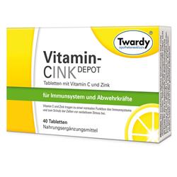 Picture of Astrid Twardy - Vitamin CINK Depot Tabletten - 2x 40 Kapseln