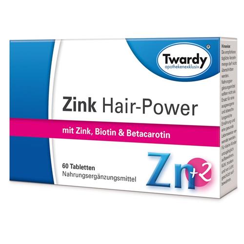 Bild von Astrid Twardy - Zink Hair-Power - 60 Tabletten