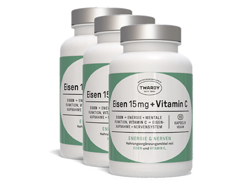 Bild von Astrid Twardy - Eisen-Vitamin C - 3x 60 Kapseln