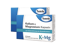 Picture of Astrid Twardy - Kalium + Magnesium 2x 60 Kapseln