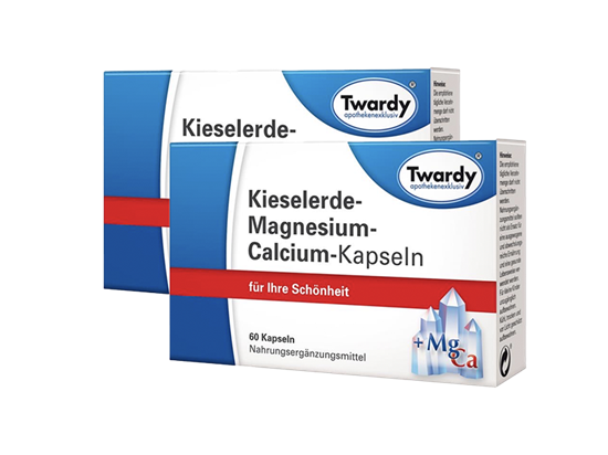 Bild von Astrid Twardy - Kieselerde -Magnesium Calcium - 2x 60 Kapseln