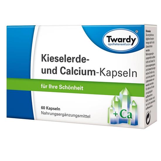 Bild von Astrid Twardy - Kieselerde und Calcium Kapseln - 60 Kapseln