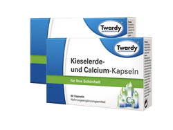 Picture of Astrid Twardy - Kieselerde und Calcium Kapseln - 2x60 Kapseln