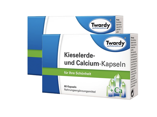 Bild von Astrid Twardy - Kieselerde und Calcium Kapseln - 2x60 Kapseln