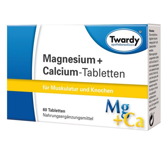 Bild von Astrid Twardy - Magnesium+Calcium - 60 Tabletten