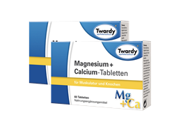 Bild von Astrid Twardy - Magnesium+Calcium - 2x 60 Tabletten
