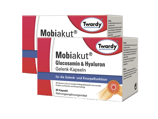 Bild von Astrid Twardy - Mobiakut® Glucosamin & Hyaluron Gelenk-Kapseln - 2x 90 Kapseln