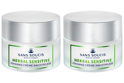 Bild von Sans Soucis Herbal Sensitive - Johannis Creme Nachtpflege - 2x 50 ml