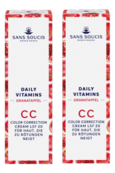 Bild von Sans Soucis Daily Vitamins - Granatapfel CC Cream - Anti-Redness LSF 20 - 2x 30 ml