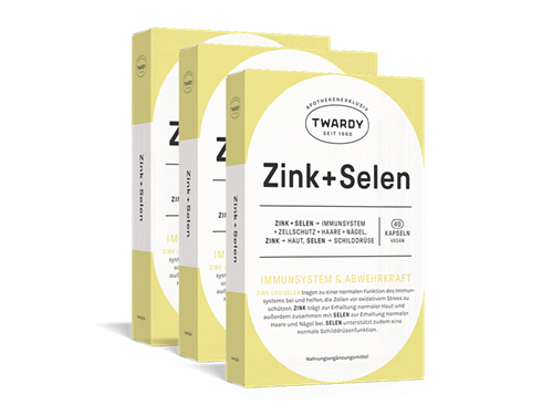Bild von Astrid Twardy - Zink+Selen Kapseln vegan - 3x40 Kapseln