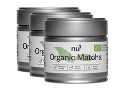 Bild von nu3 - organic matcha tea - 3x 30g