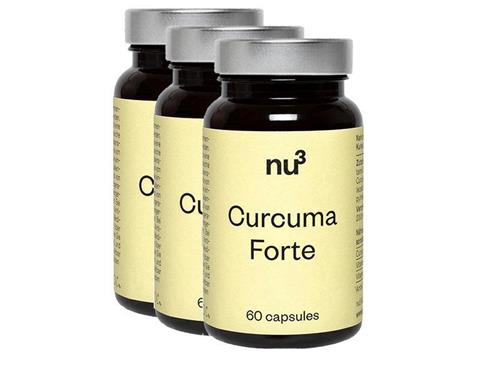 Bild von nu3 - Curcuma Forte - 3x 60 Kapseln