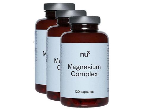 Bild von nu3 - Magnesium Complex -  3x 120 Kapseln