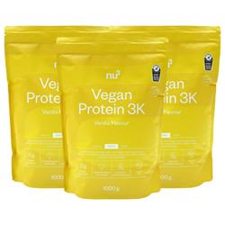 Bild von nu3 - Vegan Protein 3K Vanilla - 3x 1000g