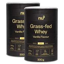 Bild von nu3-  Grass Fed Whey Powder Vanilla  - 2x 300g